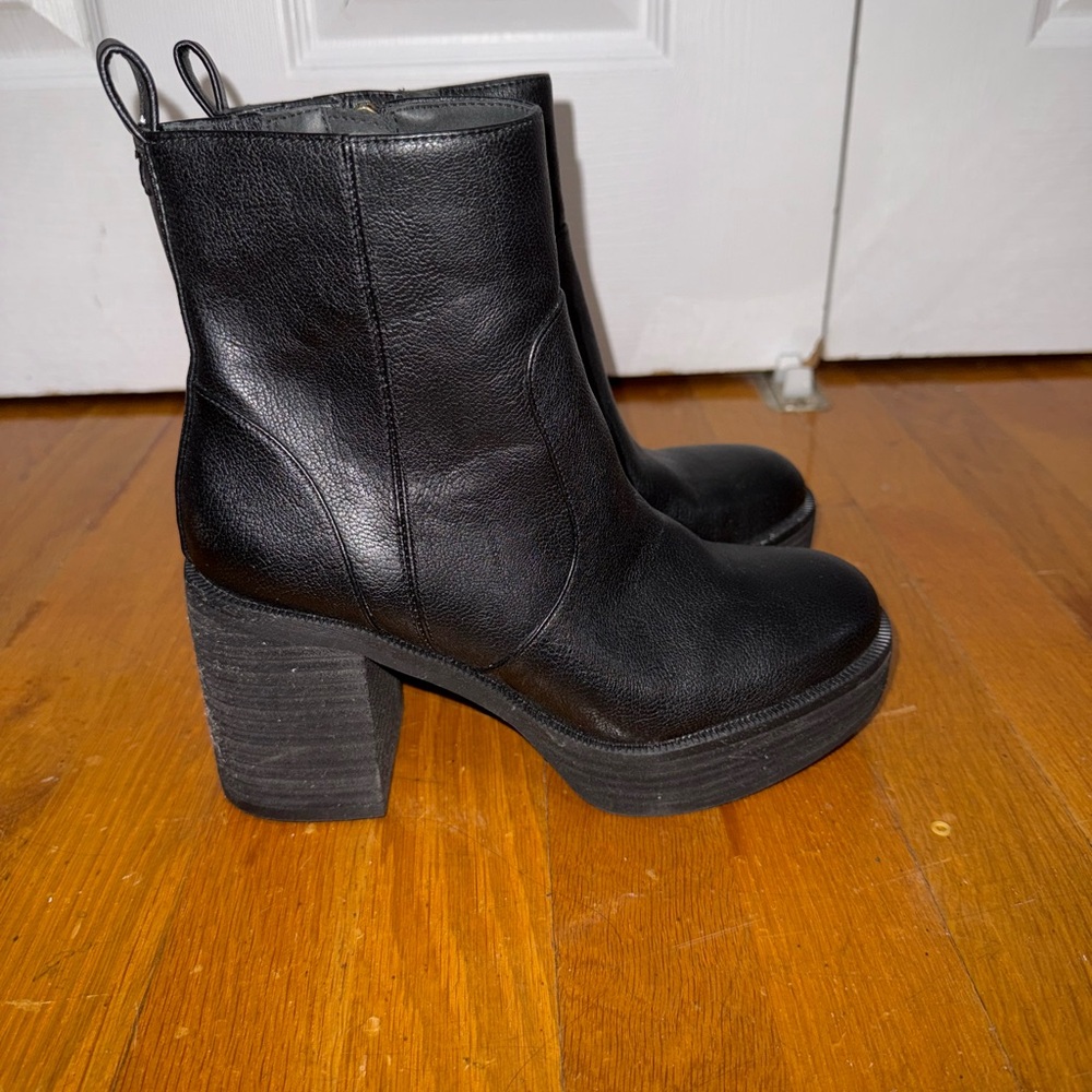 Zodiac Black Ankle Booties